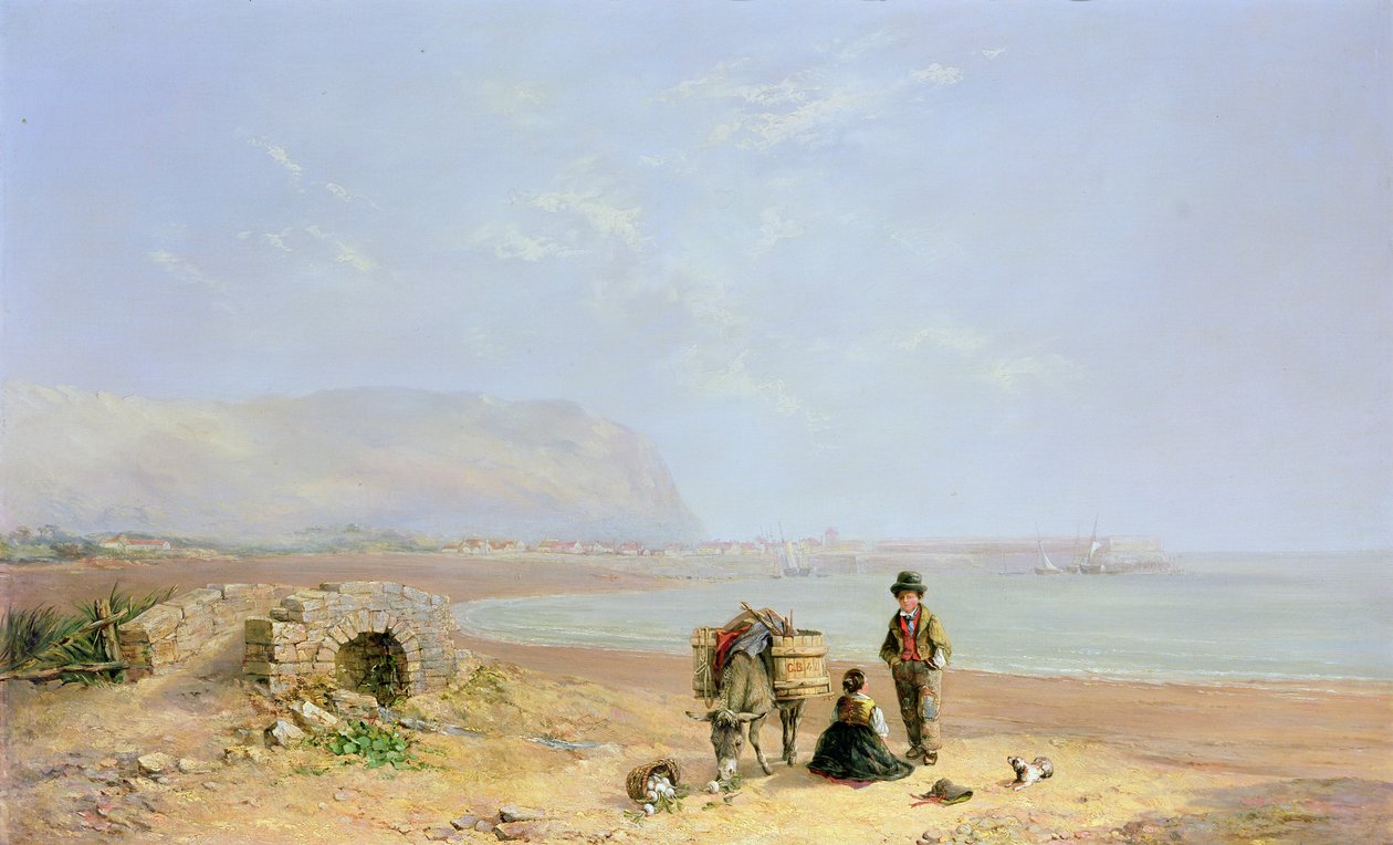 Sur la plage - Charles Branwhite