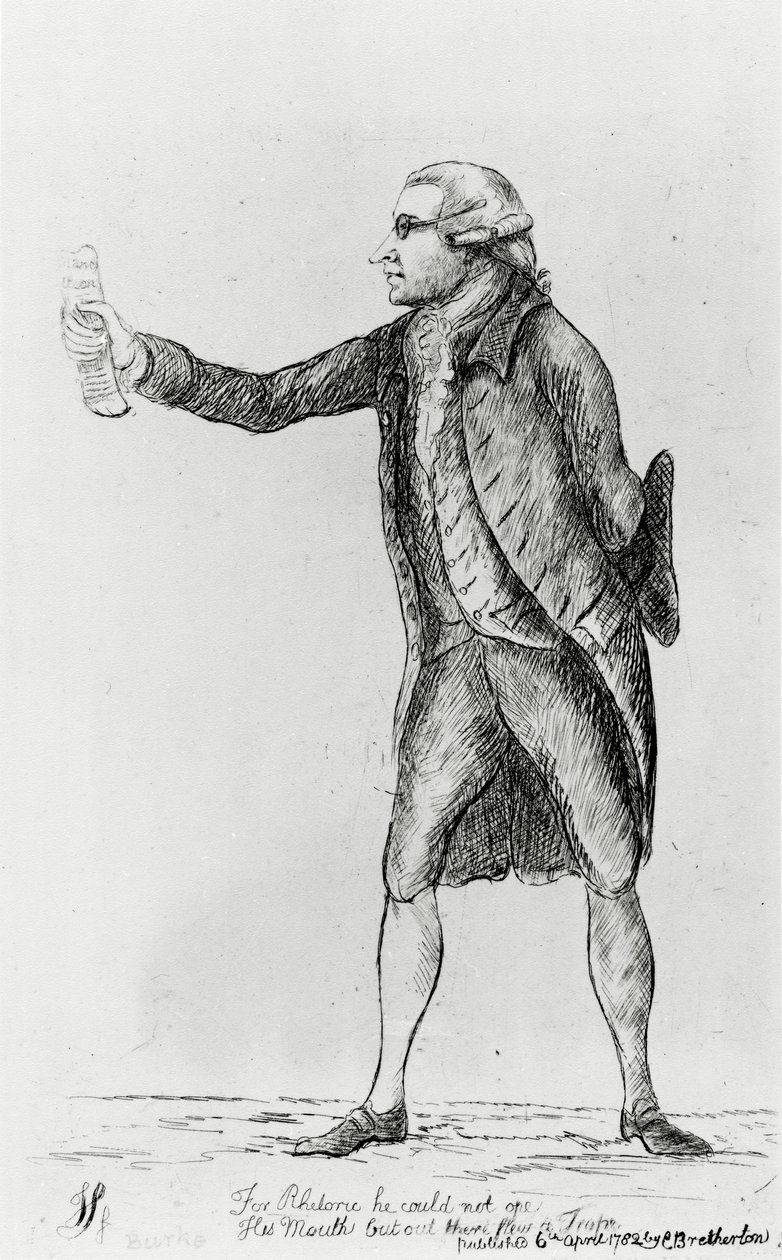 Edmund Burke, 1782 - Charles Bretherton
