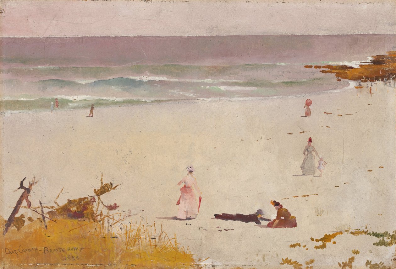 Plage de Bronte - Charles Edward Conder