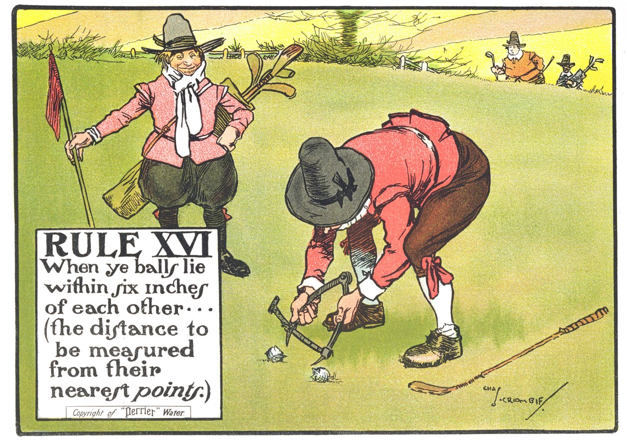 Règle XVI : Quand les balles sont à moins de six pouces l