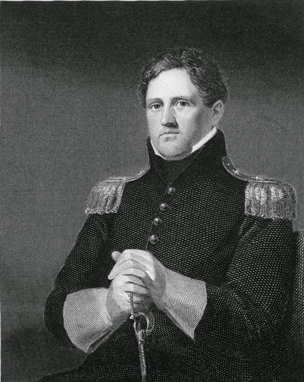 Major General Winfield Scott, gravé par William G. Armstrong - Charles Cromwell Ingham