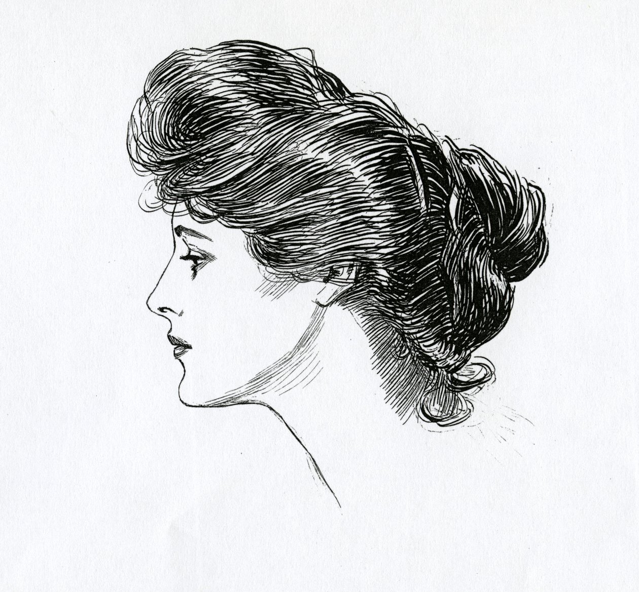 Une fille Gibson, c.1902 - Charles Dana Gibson