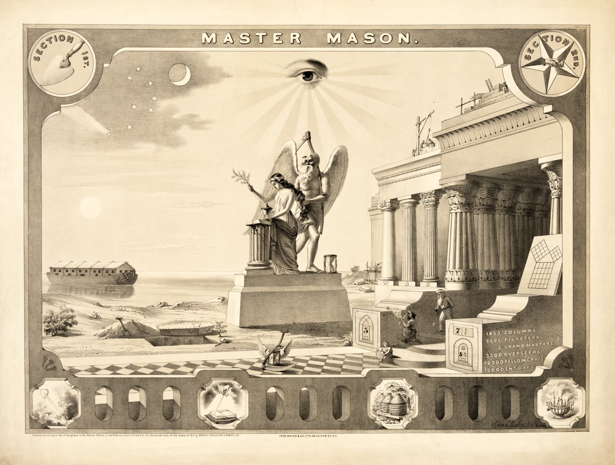 Maître maçon - Charles E. Sickels