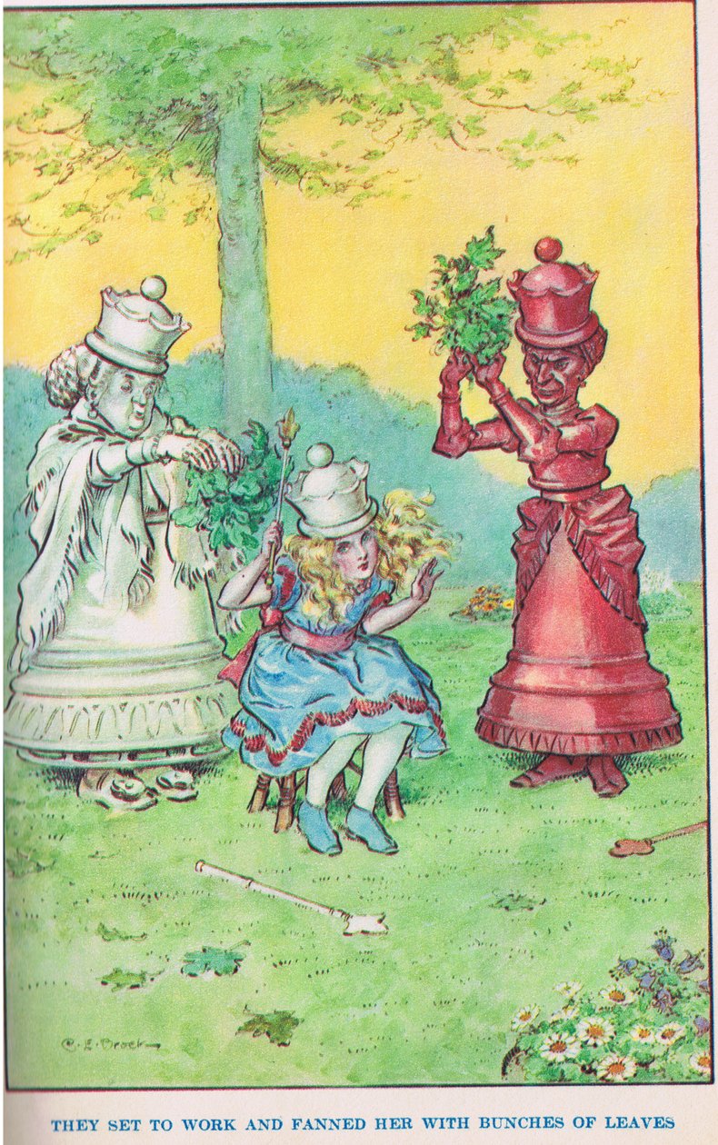 Alice et les deux reines, illustration de 