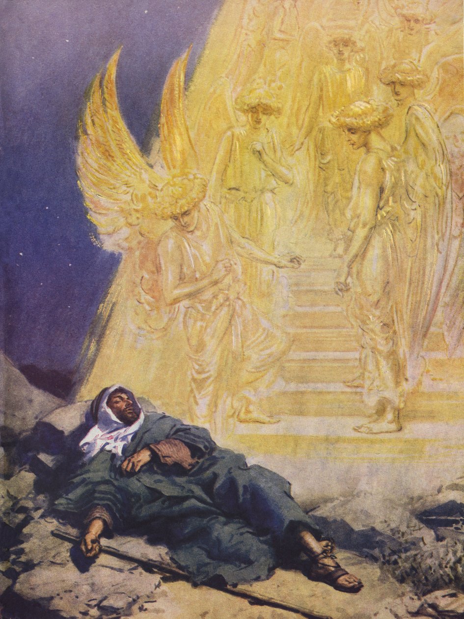 Le rêve de Jacob - Charles Edmund Brock