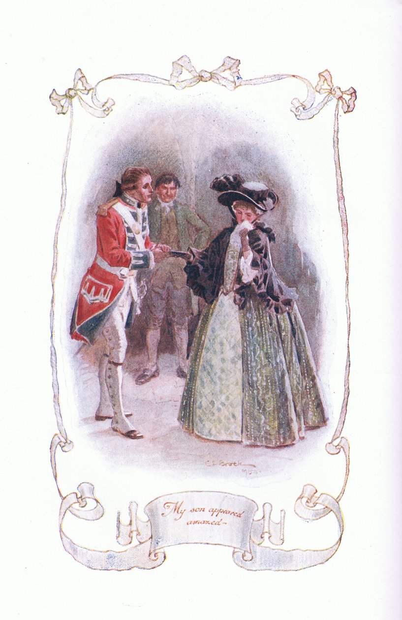 Mon fils semblait étonné, de The Vicar of Wakefield publié par J M Dent & Son Ltd, années 1920 - Charles Edmund Brock