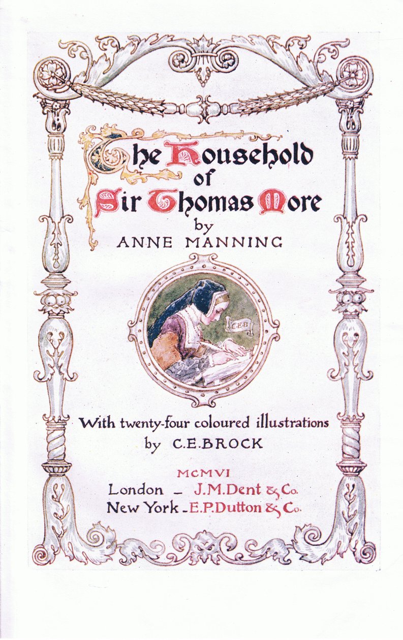 Page de titre - Charles Edmund Brock