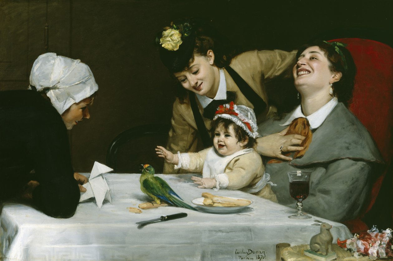 Fêtards, 1870 - Charles Emile Auguste Carolus Duran