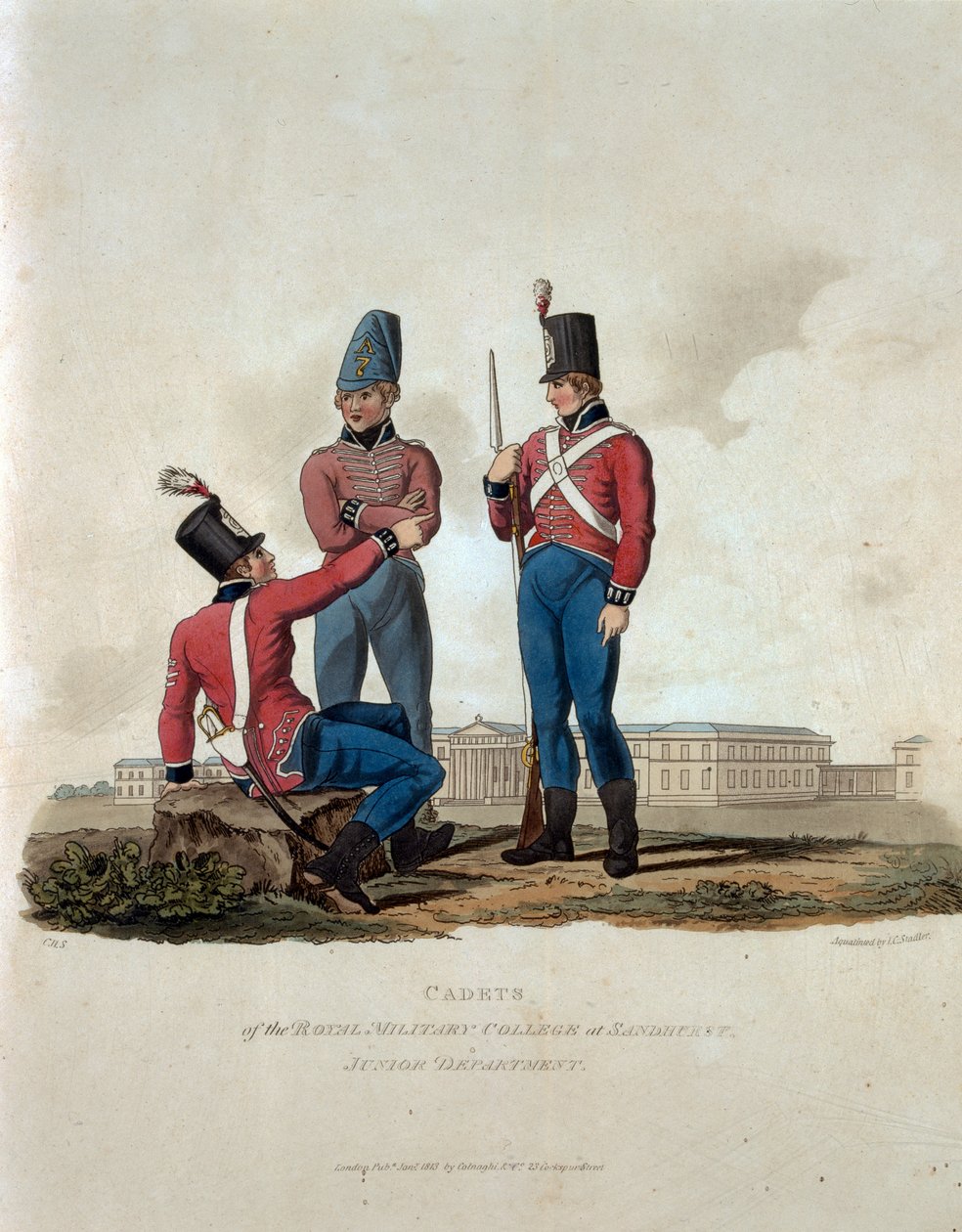 Cadets du Collège militaire royal de Sandhurst, Département junior, de 
