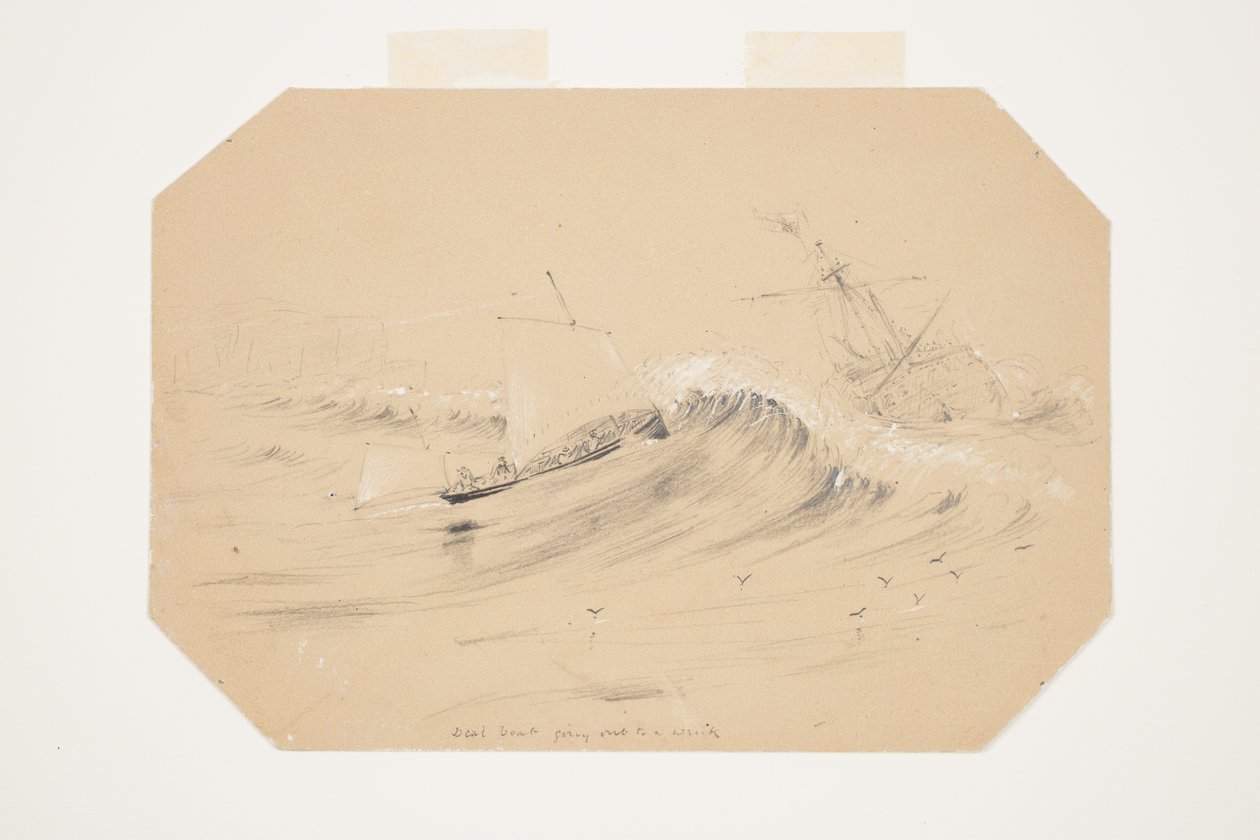 Bateau de Deal allant vers une épave - Charles Heaphy