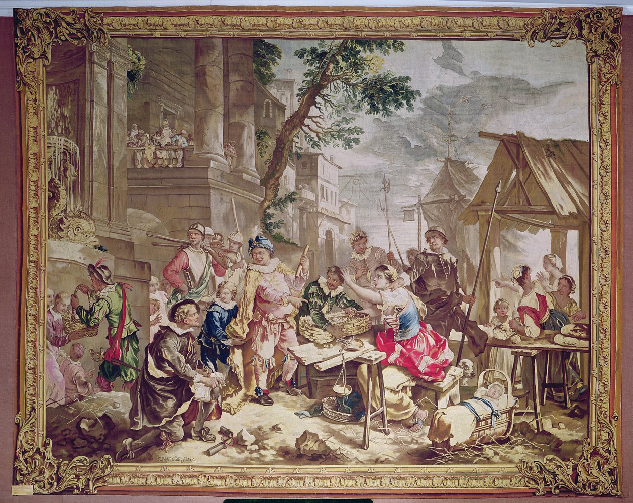 Sancho Panza et le Vendeur de Noix, de l