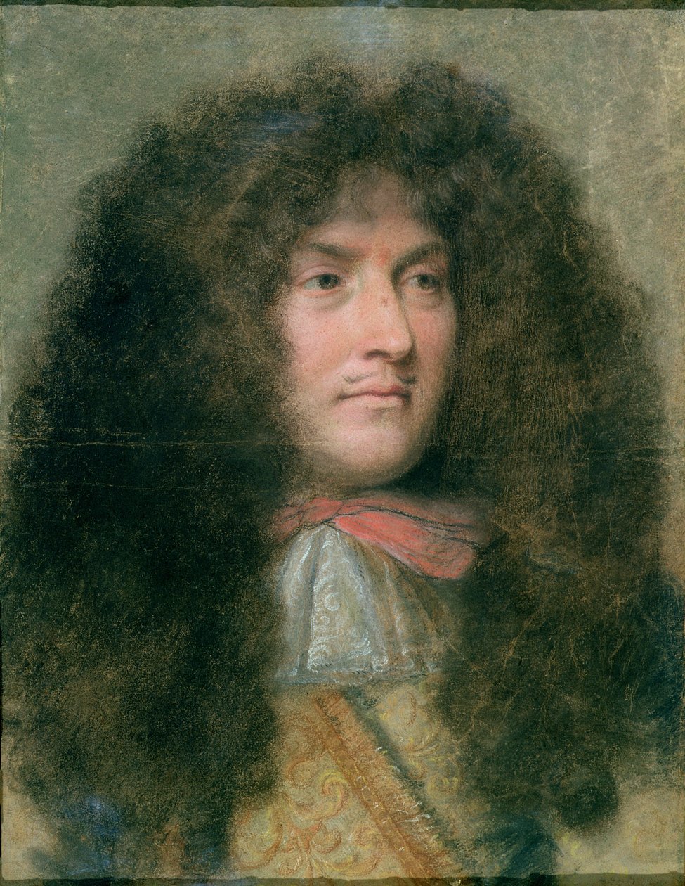 Portrait de Louis XIV (1638-1715) Roi de France - Charles Le Brun