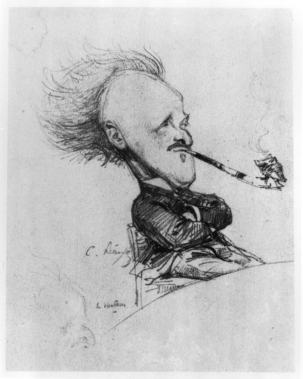 Paul Ferdinand Gachet (1862-1930) c.1887 - Charles Leandre