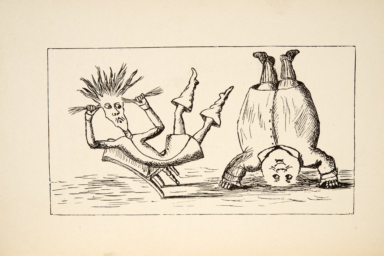 Père William et le Jeune Homme, illustration des Aventures d