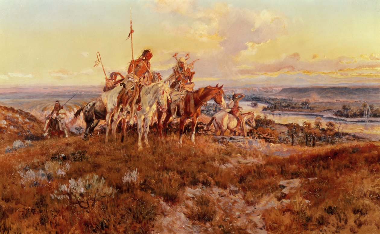 Les Chariots - Charles Marion Russell