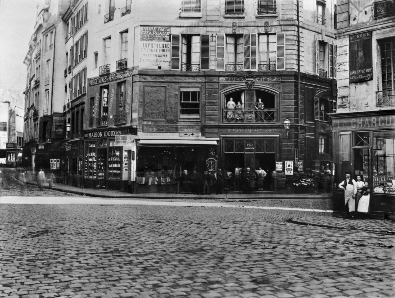 Place Gozlin, Paris vers 1865 - Charles Marville