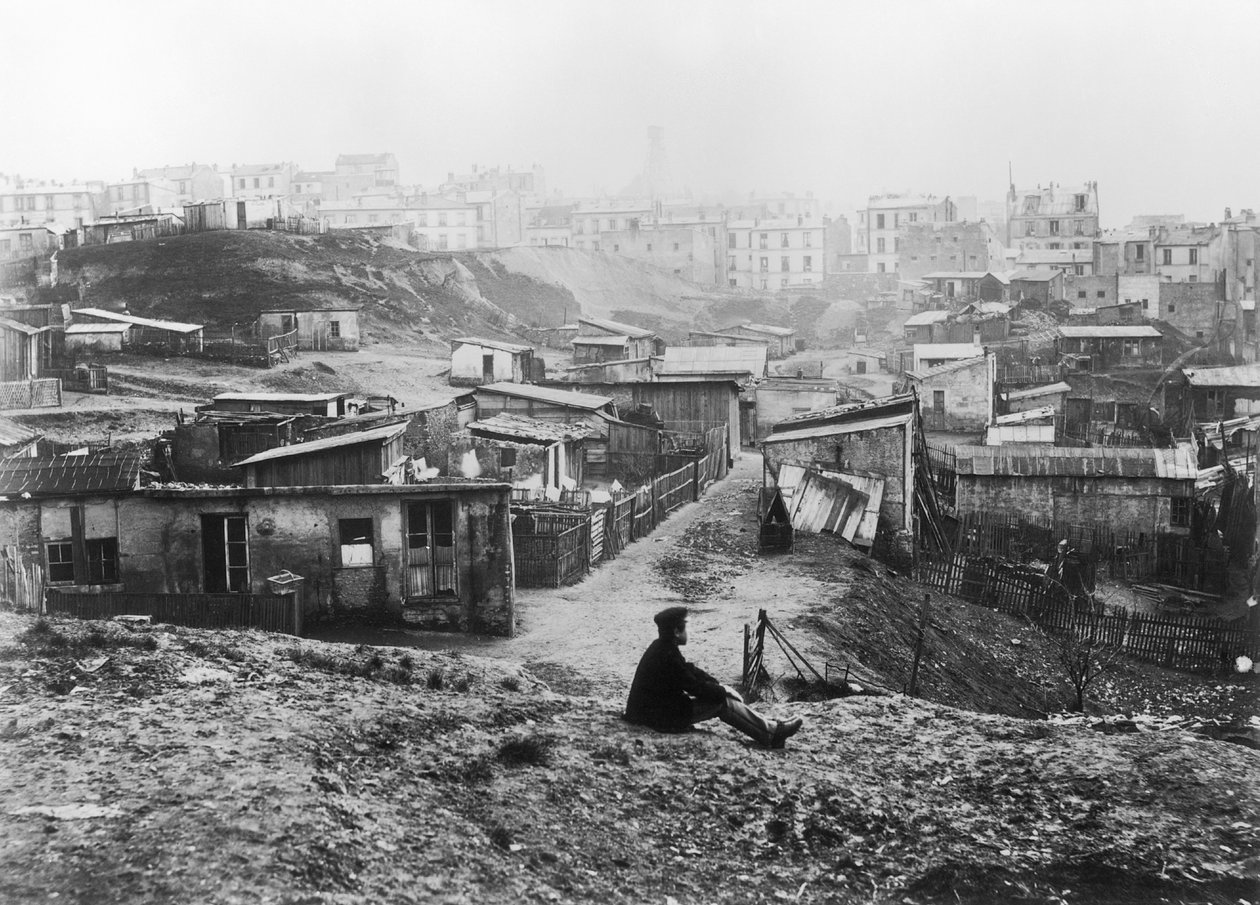 Rue Champlain, un groupe de huttes, 1858-78 - Charles Marville