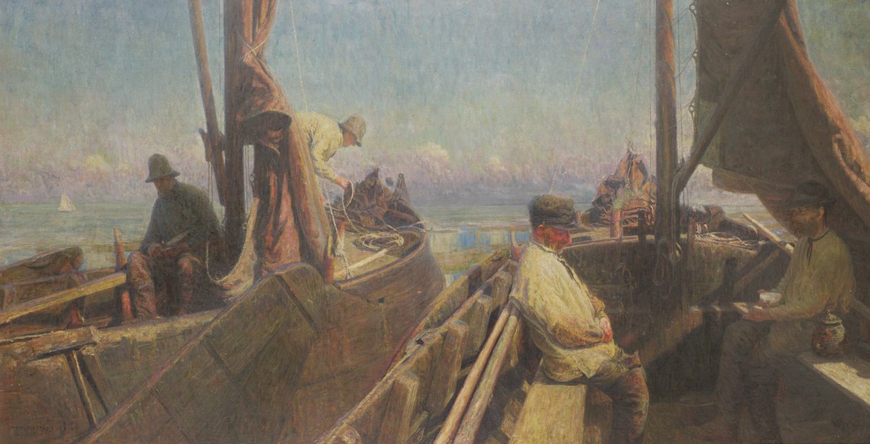 Pêcheurs de Zélande - Charles Mertens