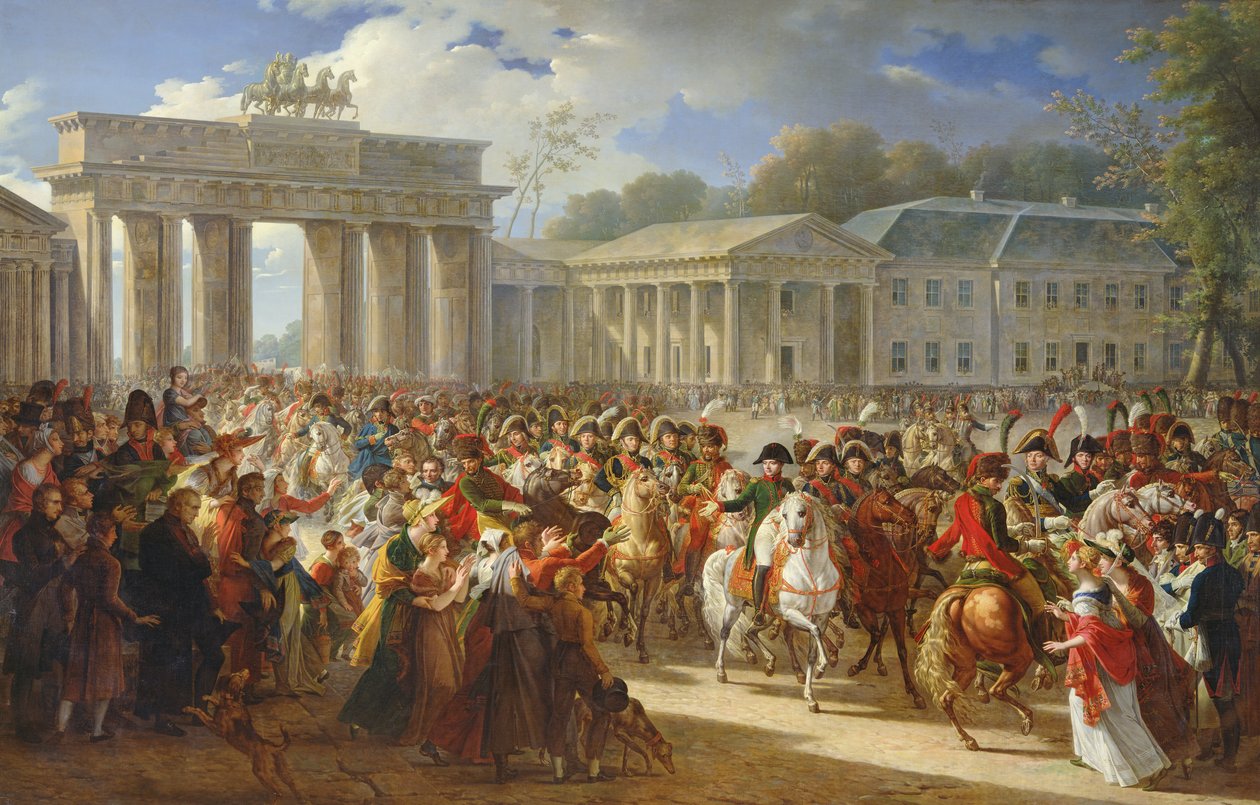 Entrée de Napoléon Ier à Berlin, 27 octobre 1806, 1810 - Charles Meynier