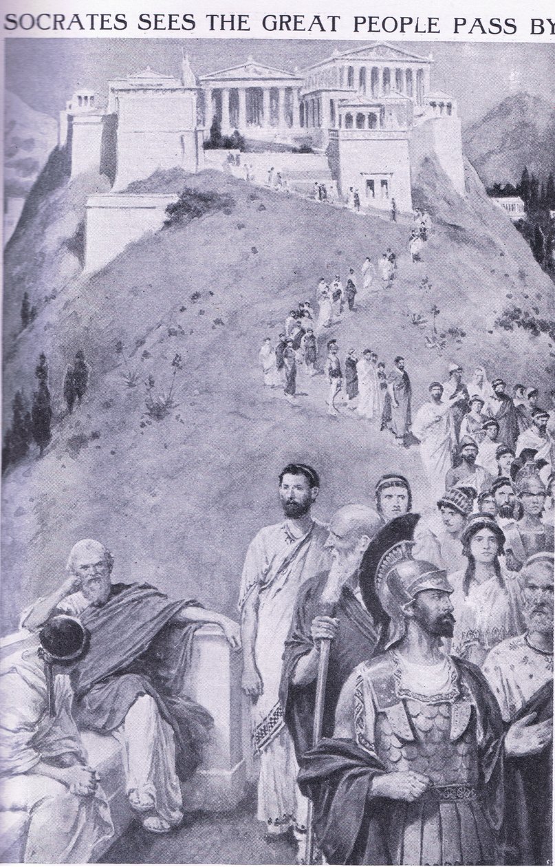 Socrate voit passer les grands personnages - Charles Mills Sheldon