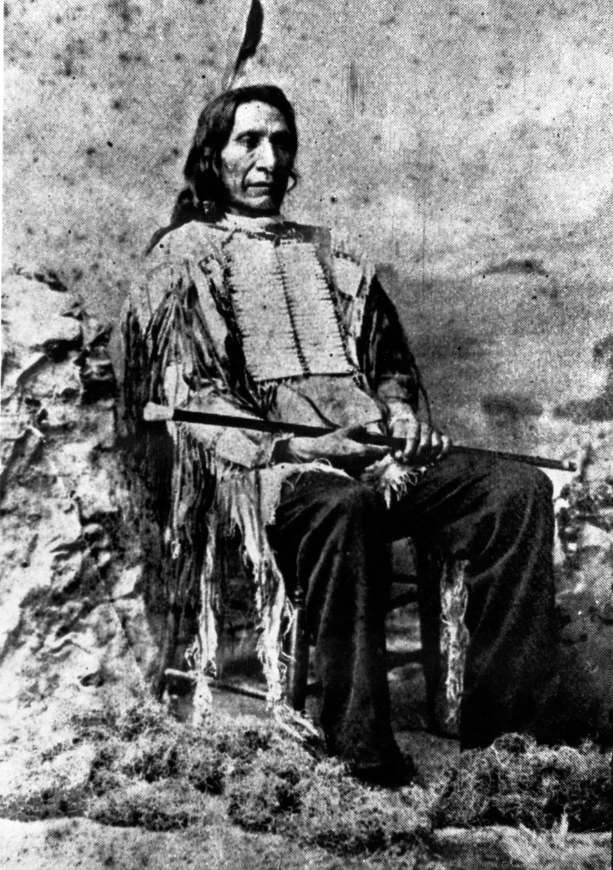 Chef Red Cloud à 72 ans, c.1893 - Charles Milton Bell