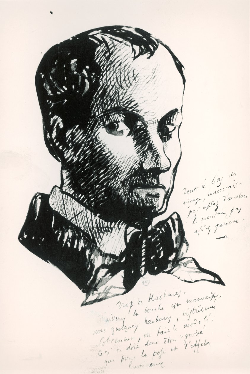 Autoportrait - Charles Pierre Baudelaire
