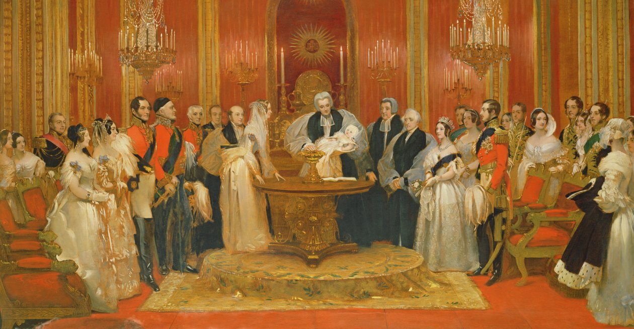 Baptême de la princesse royale - Charles Robert Leslie