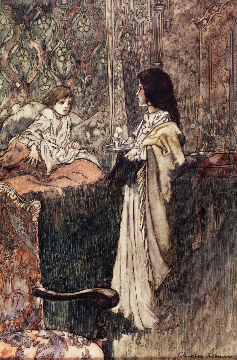Enfants parlant la nuit, 1911 - Charles Robinson