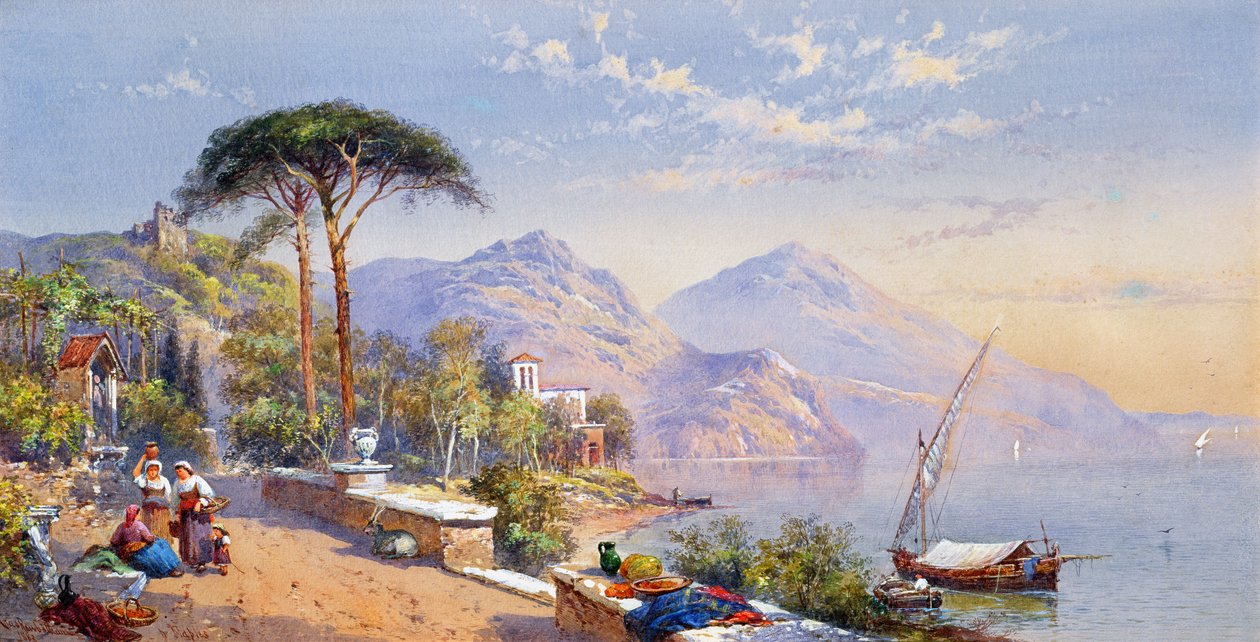 Près de Naples, 1883 - Thomas Charles Leeson Rowbotham