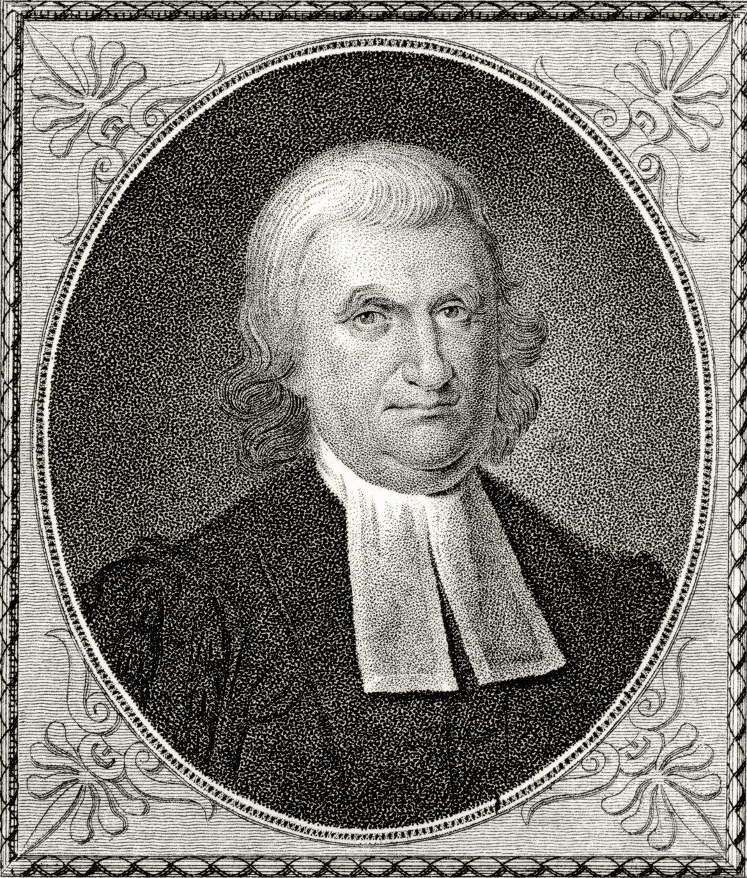 Dr John Witherspoon, gravé par James Barton Longacre (1794-1869) - Charles Willson Peale