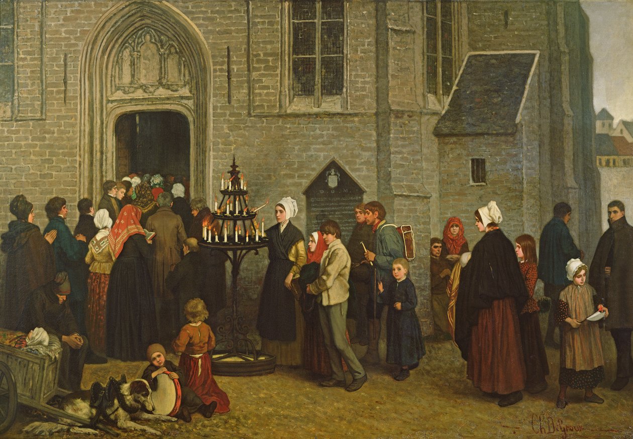 Pèlerinage à Diegem - Charles de Groux