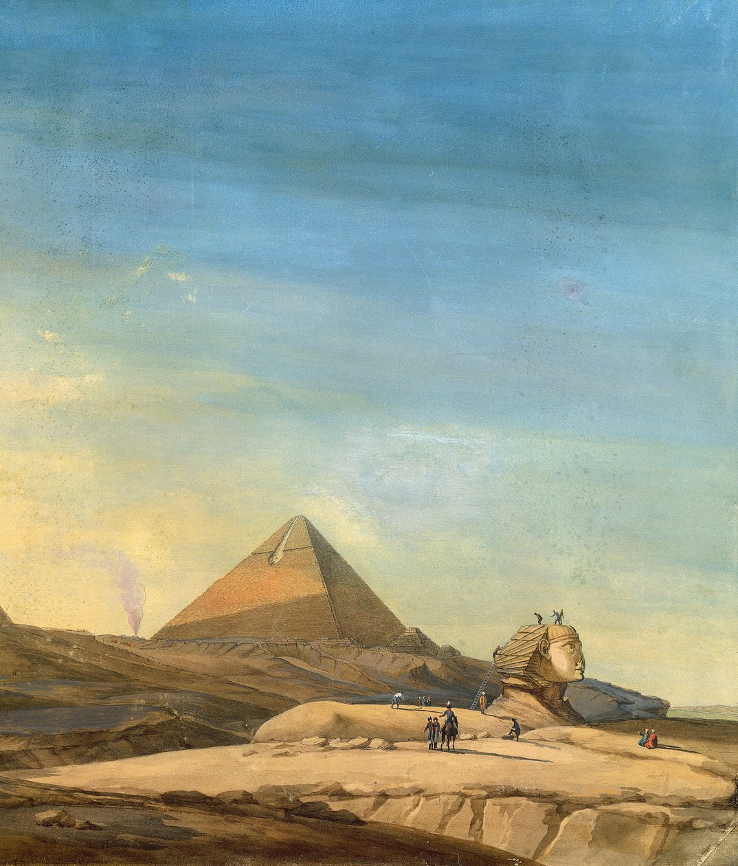 Mesure du Sphinx (détail) - Charles Louis Balzac