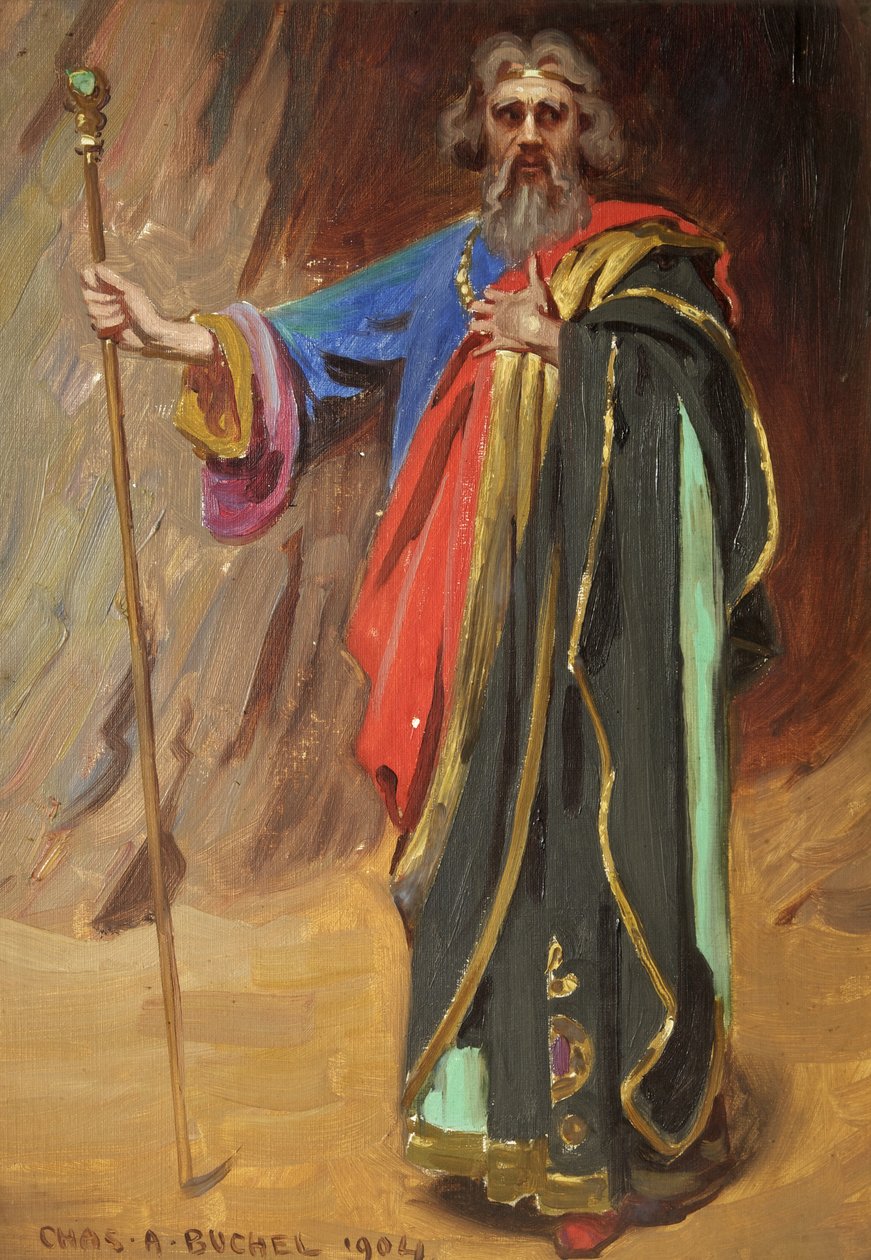 Lyn Harding en Prospero - Charles A. Buchel