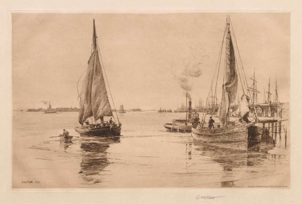 Deux sloops sur l