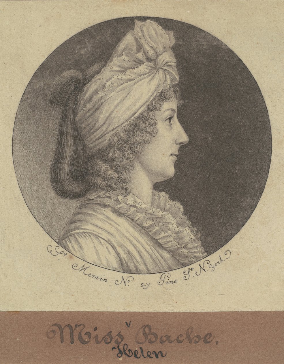 Helena Bache - Charles B. J. Févret de Saint Mémin