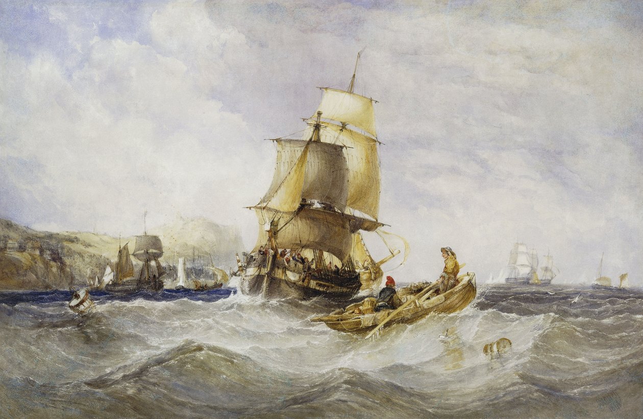 Expédition au large de Scarborough, 1848 - Charles Bentley