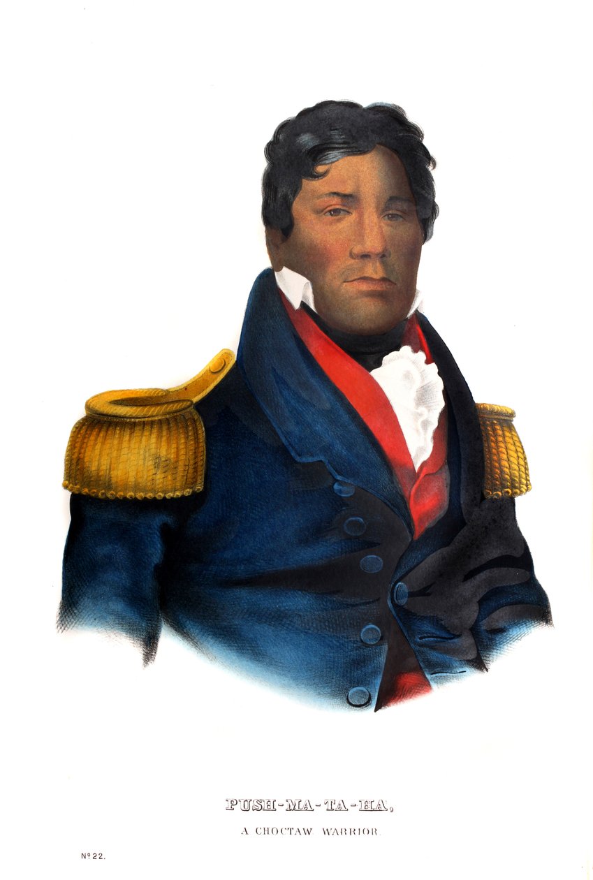 Pushmataha, un guerrier Choctaw - Charles Bird King