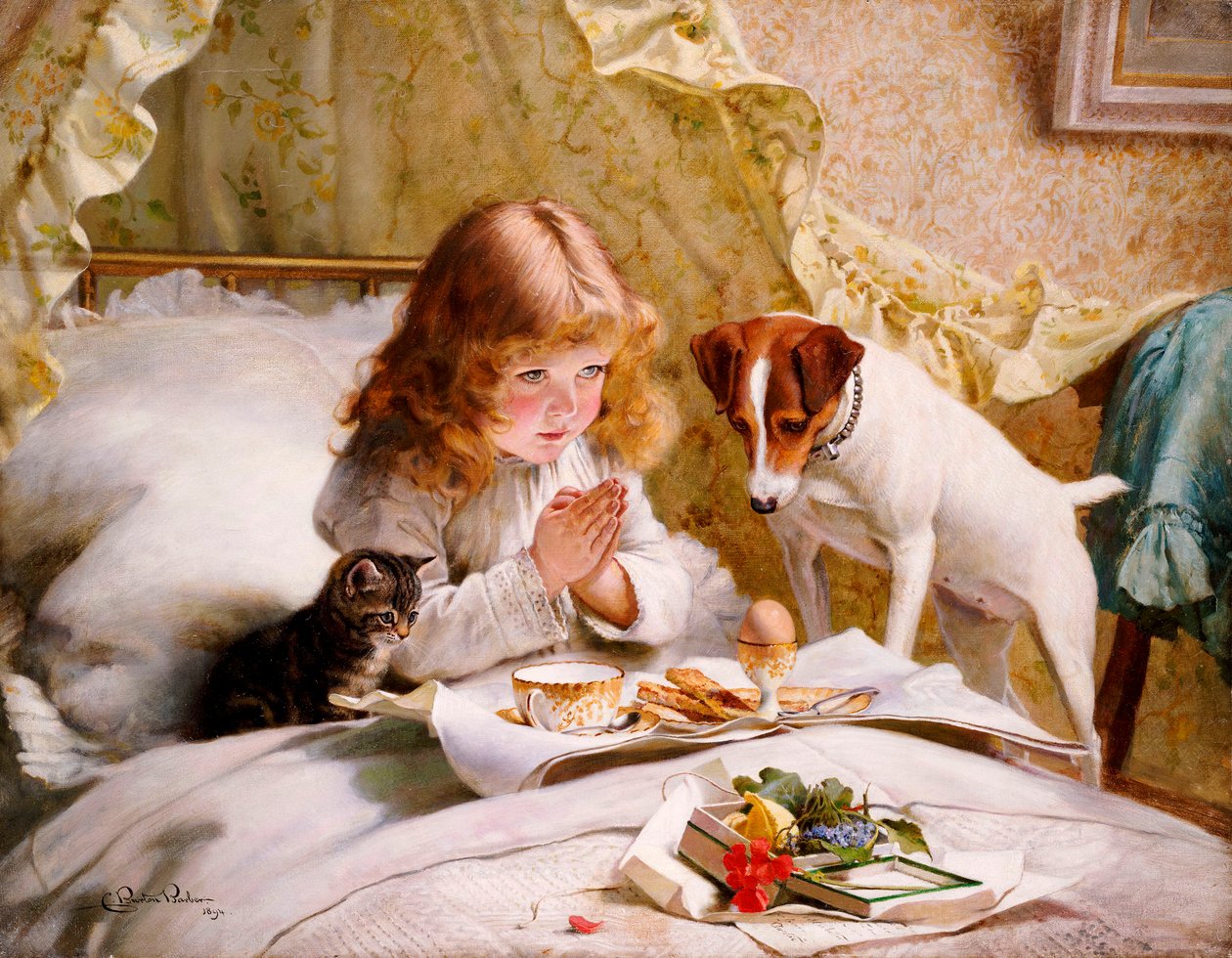 Suspense - Charles Burton Barber