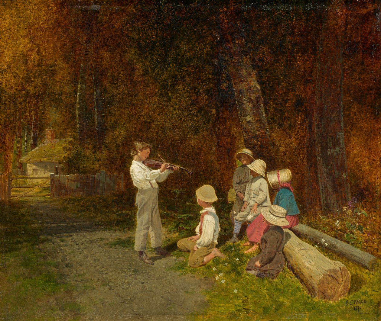 Sa première apparition en public - Charles Caleb Ward