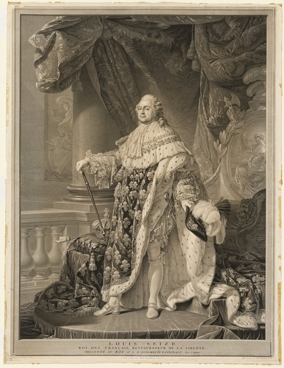 Louis XVI - Charles Clément Bervic