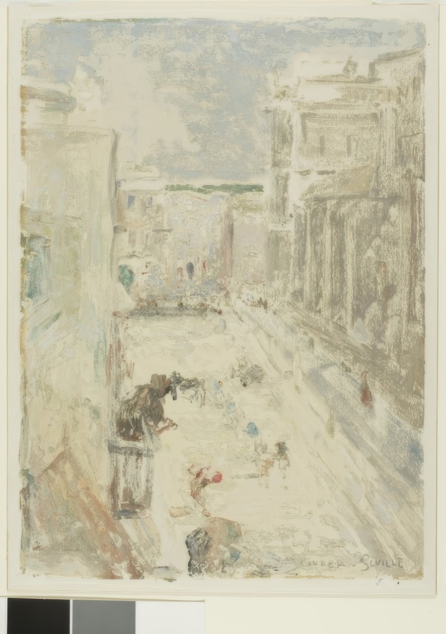 Rue à Séville - Charles Edward Conder