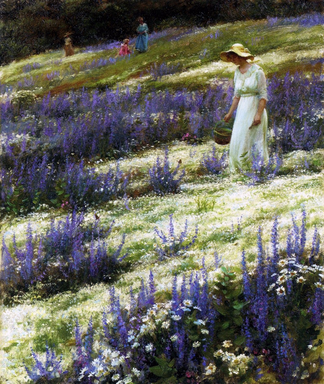 Sur une colline, 1914 - Charles Courtney Curran