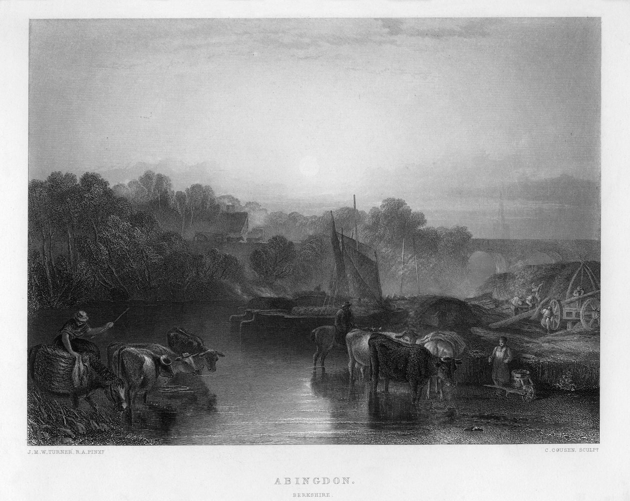 Abingdon, 19ème siècle - Charles Cousen