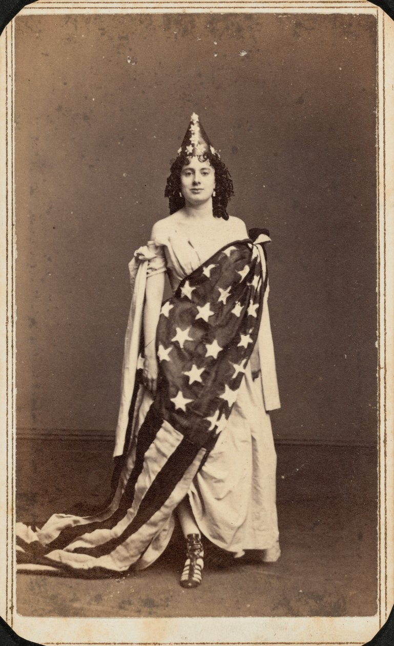 Isabelle "Belle" Freeman,c. 1860 (photo) - Charles D. Fredricks