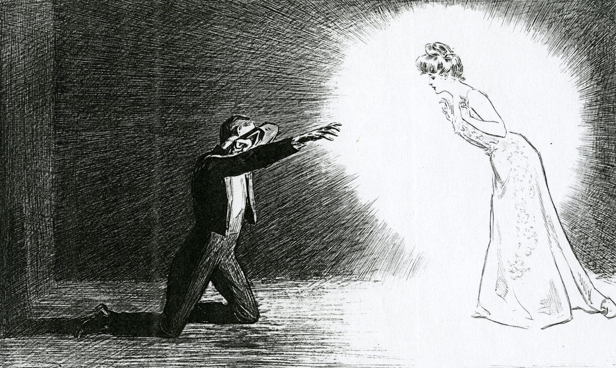 Un autre papillon de nuit, 1902 - Charles Dana Gibson