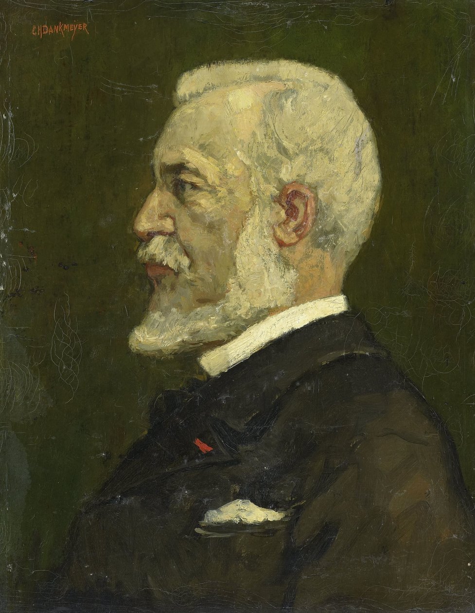 Johannes Bosboom (1817-91), Peintre - Charles Dankmeijer (signed by artist)