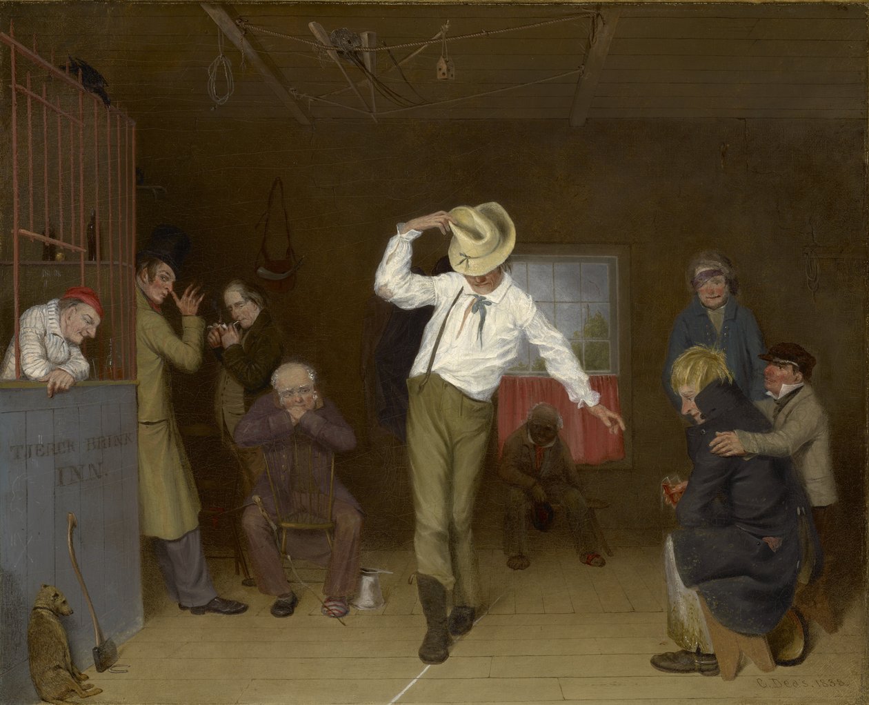Marcher sur la craie - Charles Deas
