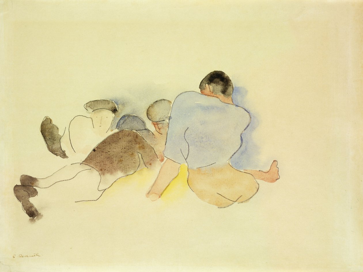 Sur la Plage - Charles Demuth