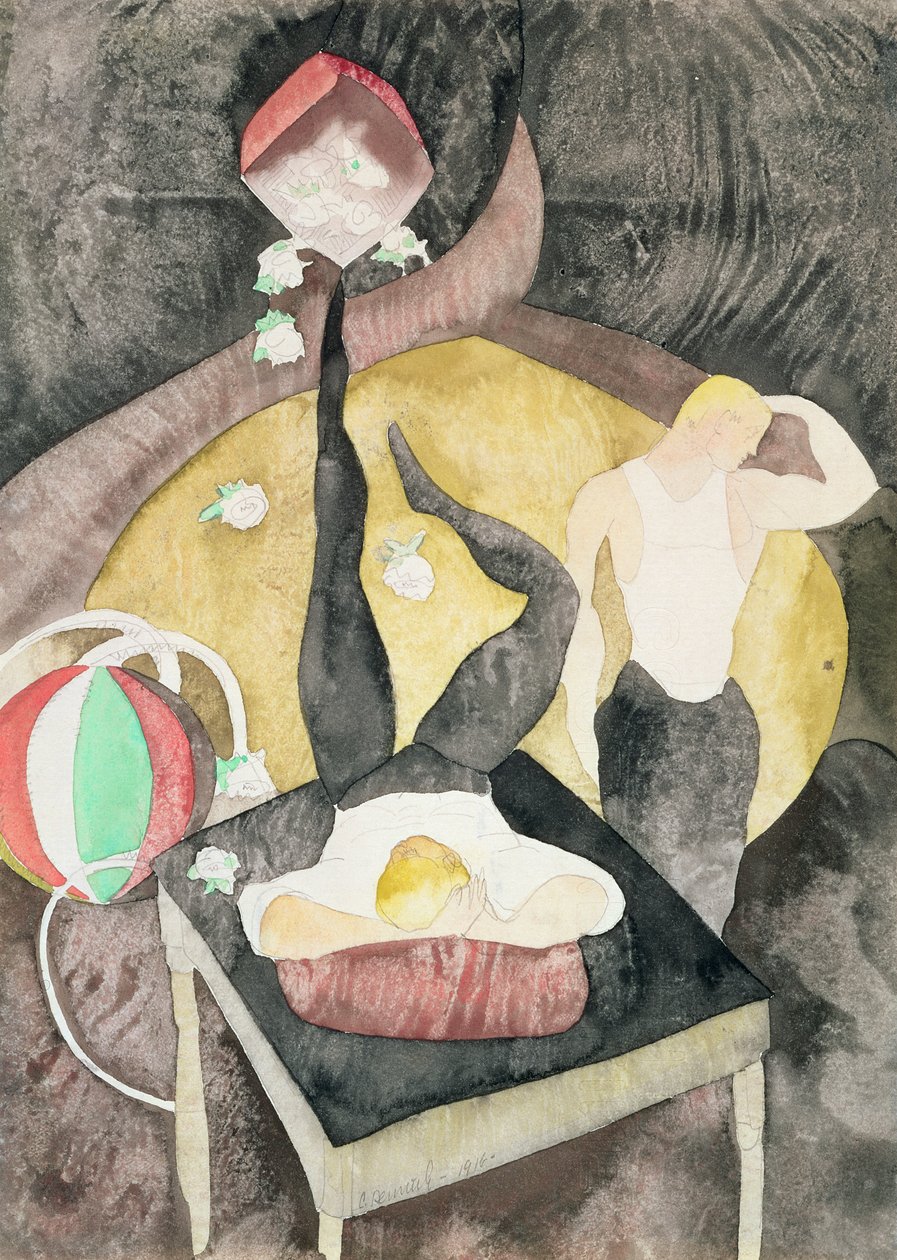 Deux acrobates jongleurs, 1916 - Charles Demuth