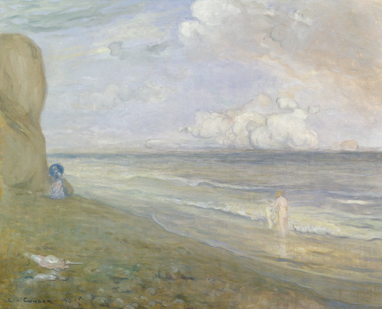 Falaises, Dieppe - Charles Edward Conder